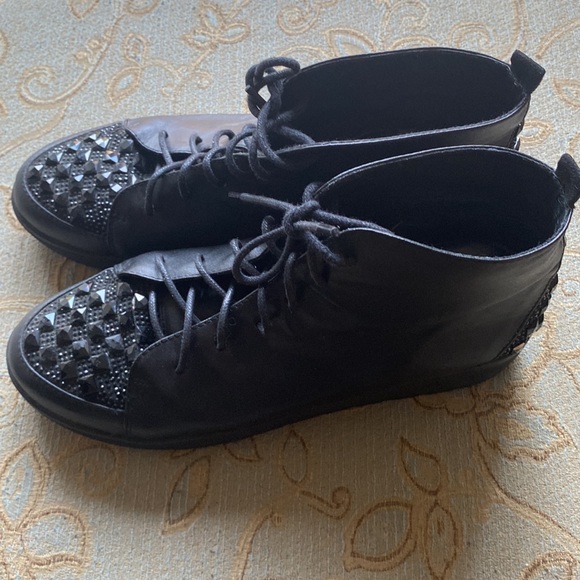 Leather Ankle Boots - Picture 3 of 7